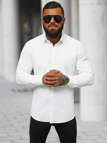 Men's Shirt - White OZONEE O/V119