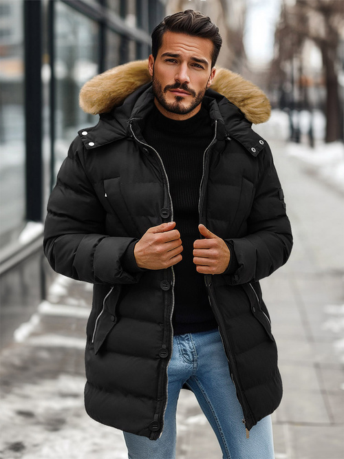 Men's Jacket - Black OZONEE JS/5M3122/392Z