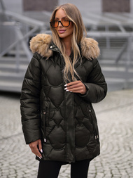 Women's Winter Jacket - Black OZONEE JS/5M3332/392