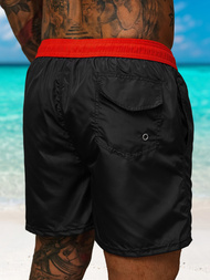 Men's Shorts - Black/Red OZONEE JS/17K561/1