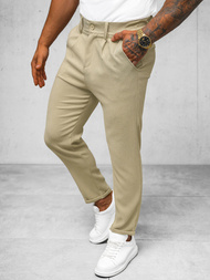 Men's Chinos - Beige OZONEE O/K971SP