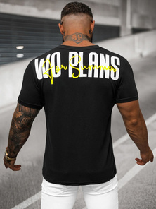 Men's T-shirt - Black OZONEE O/T1277/3