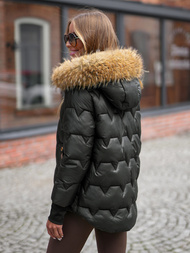 Women's Winter Jacket - Black OZONEE JS/5M3337/392