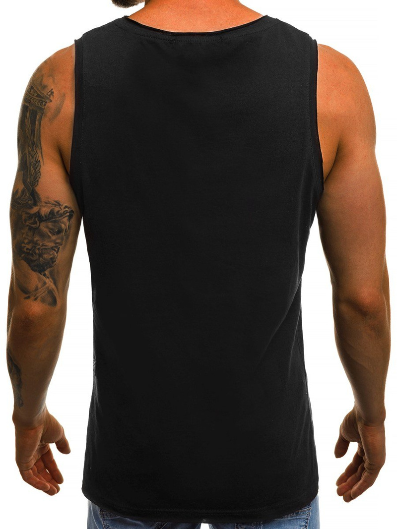 OZONEE O/1205 Men's Tank Top - Black