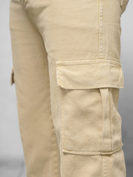 Men's Trousers - Beige OZONEE DO/4001
