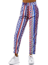 Women's Pants - Blue/Orange OZONEE JS/1017/B69