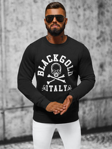 Men's Sweatshirt - Black OZONEE NB/MF2013