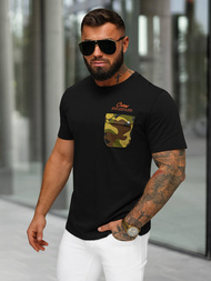 Men's T-shirt - Black OZONEE O/MPO3492