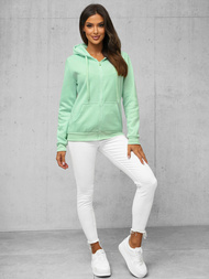 Women's Hoodie - Mint OZONEE JS/W03Z