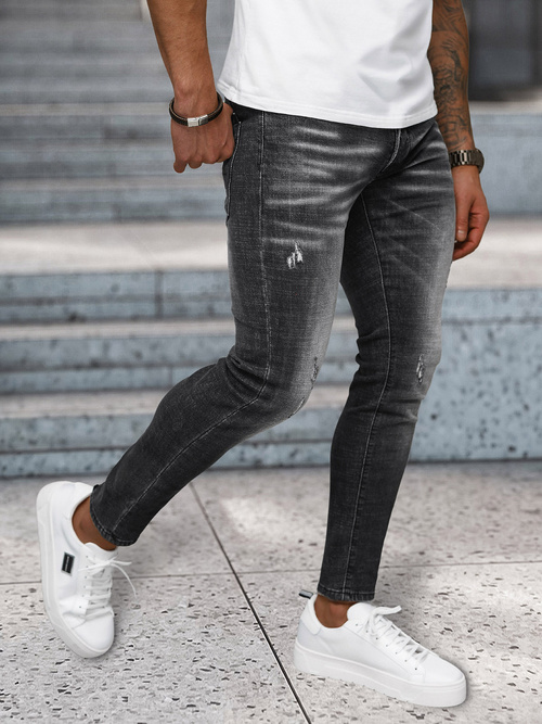 Men's Jeans - Black OZONEE NB/MP0070N