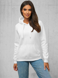 Women's Hoodie - White OZONEE JS/W02Z