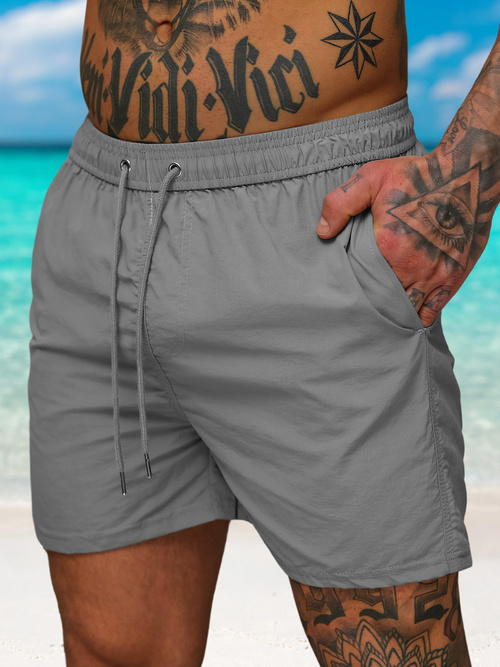 Men's Swim Shorts - Grey OZONEE JS/XL018/2