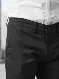 Men's Chinos - Black OZONEE V/5100