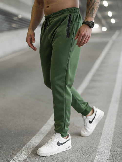 Men's Sweatpants - Khaki OZONEE JS/17K1998/29