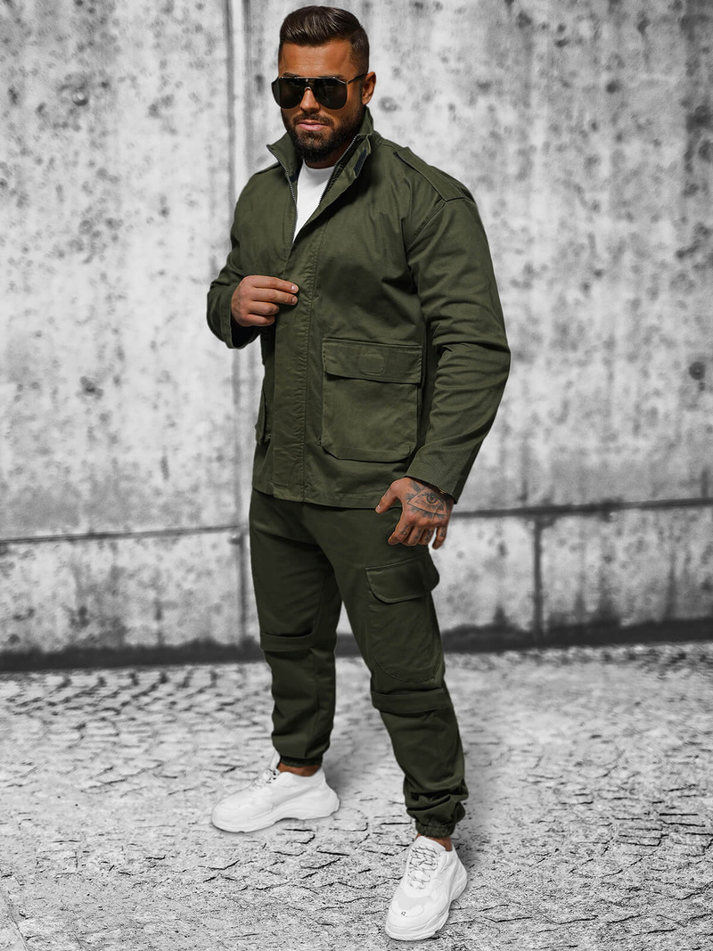 Men's Jacket - Khaki OZONEE O/G3035