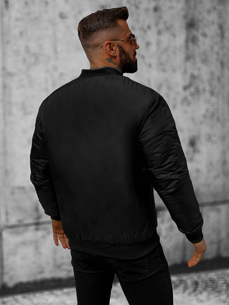 Men's Jacket - Black OZONEE JS/AK95Z