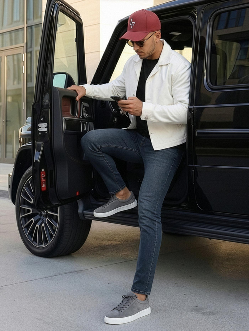 Men's Jeans - Dark Blue OZONEE O/JK2895AZ