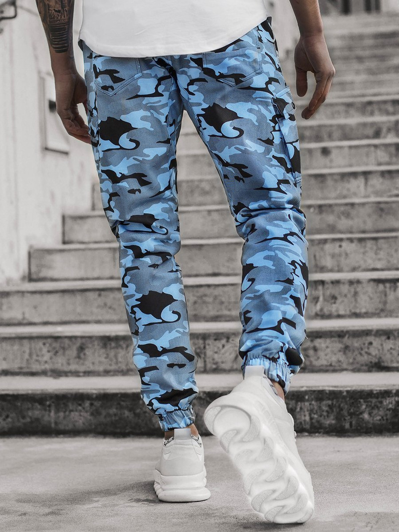 Men's Joggers - Camo-Blue OZONEE A/0853
