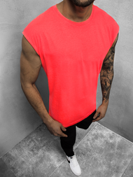Men's Tank Top - Pink-neon OZONEE O/1265Z
