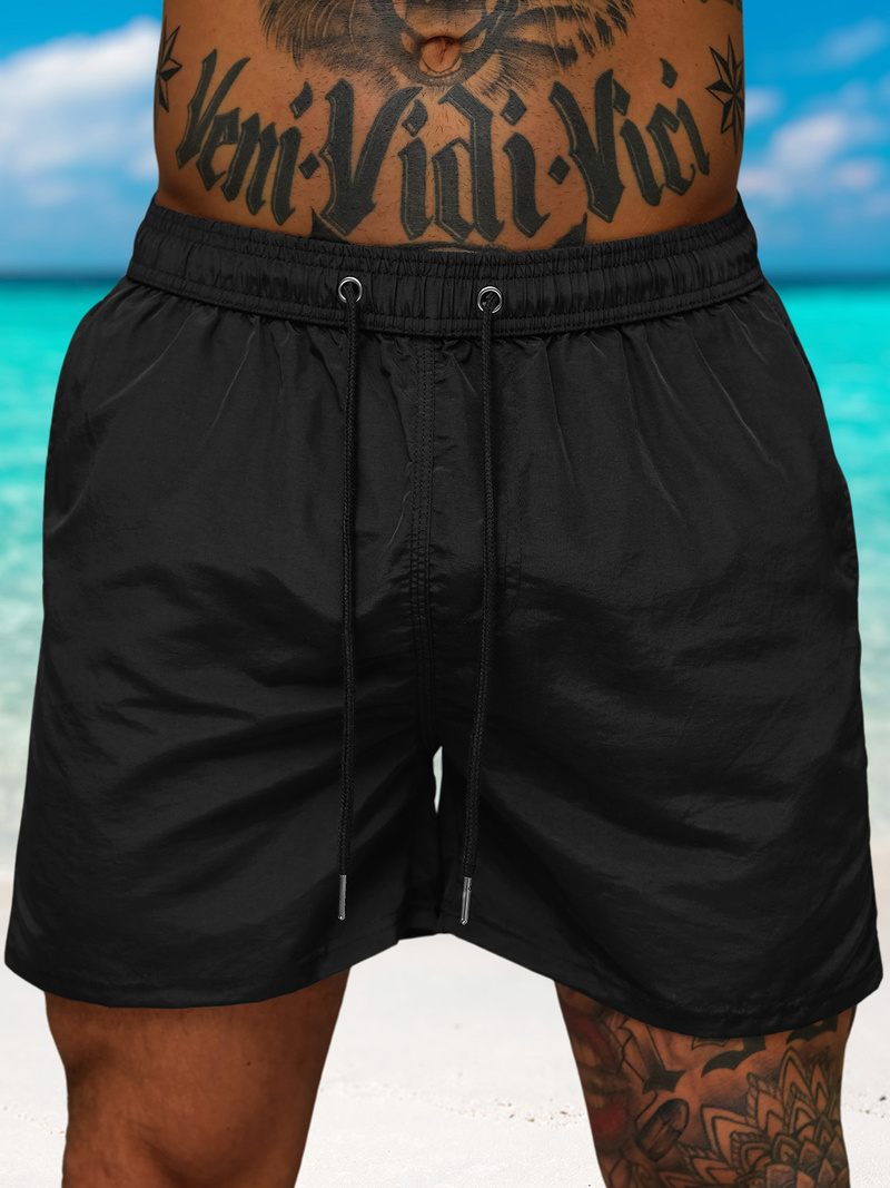 Men's Swim Shorts - Black OZONEE JS/XL018/1