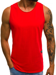 OZONEE O/1205 Men's Tank Top - Red