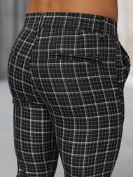 Men's Chinos - Black OZONEE DJ/5515Z