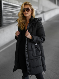 Women's Winter Jacket - Black OZONEE JS/16M9302/392