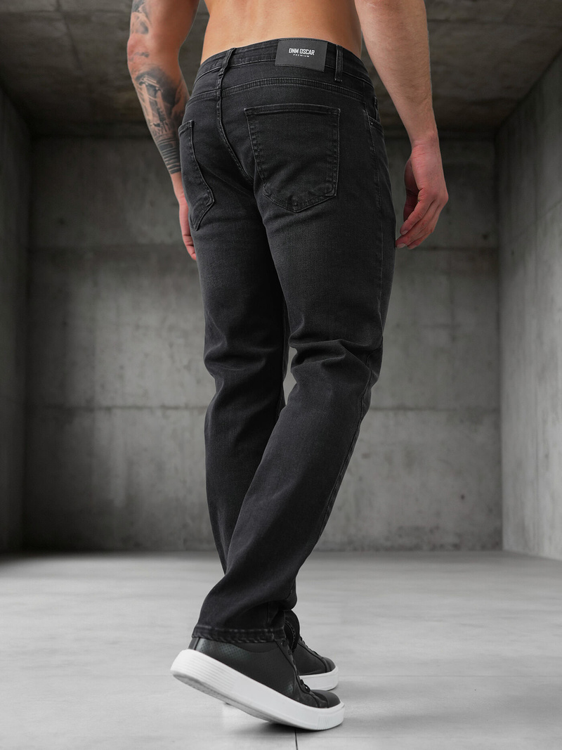 Men's Jeans - Black OZONEE DO/4043/2