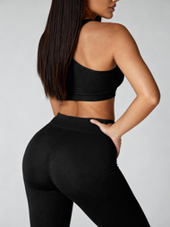 Women's Leggings - Black OZONEE JS/YW06011/1Z