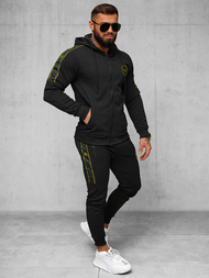 Men's Tracksuit - Black OZONEE O/FF3562AB