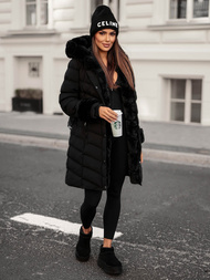 Women's Jacket - Black OZONEE JS/5M3156/392Z