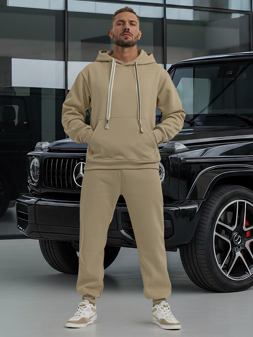 Men's Tracksuit - Beige OZONEE O/3C582AB