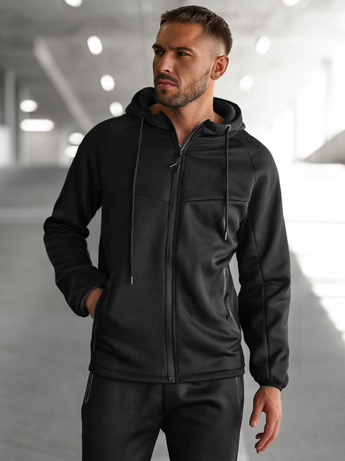 Men's Tracksuit - Black OZONEE JS/8C1967/3