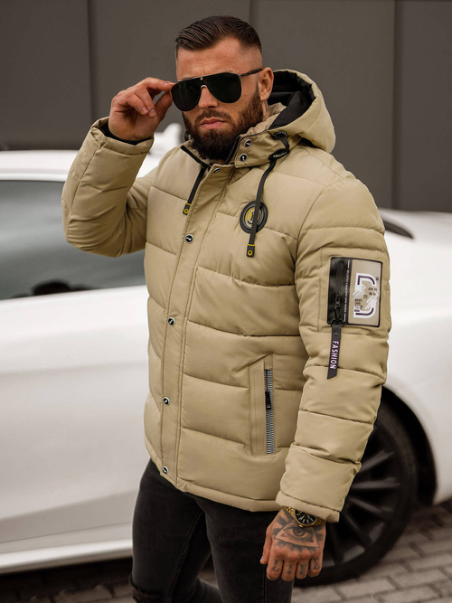 Men's Jacket - Beige OZONEE JS/57M7503/62Z