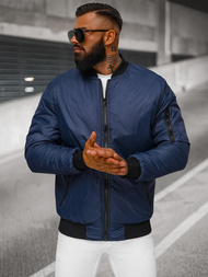 Men's Jacket - Navy Blue OZONEE JS/AK95Z
