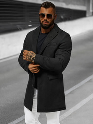 Men's Coat - Black OZONEE JB/1047Z