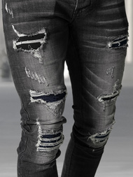 Men's Jeans - Black OZONEE NB/MP0075NZ