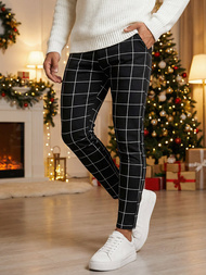 Men's Chinos - Black OZONEE O/P4009Z