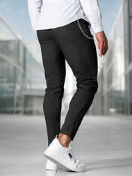 Men's Chinos - Black OZONEE DJ/3300Z