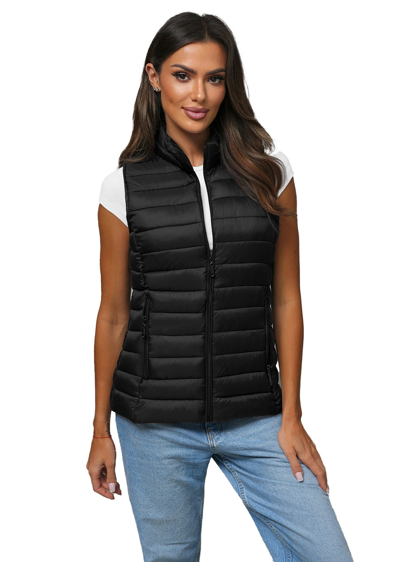 Women's Gilet - Black OZONEE JS/16M9155/392