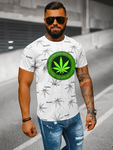 Men's T-shirt - White OZONEE O/T139/1