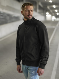 Men's Sweatshirt - Black OZONEE JS/2002Z