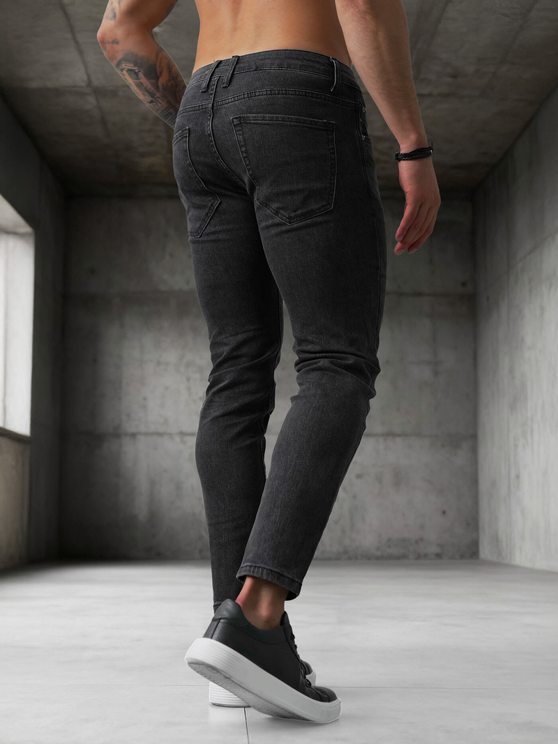 Men's Jeans - Black OZONEE O/JK2914