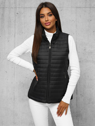 Women's Gilet - Black OZONEE JS/16M9072/392