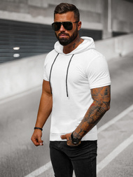 Men's T-shirt - White OZONEE JS/8T955/1