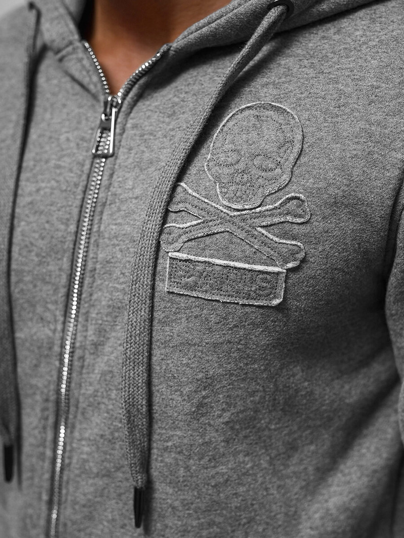 Men's Hoodie - Anthracite OZONEE NB/MF2003