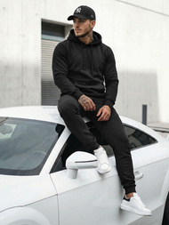 Men's Tracksuit - Black OZONEE JS/68C10381/3Z