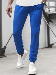 Men's Chino Joggers - Cobalt OZONEE JB/JP1145/6