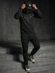 Men's Tracksuit - Black OZONEE JS/8C1966/3