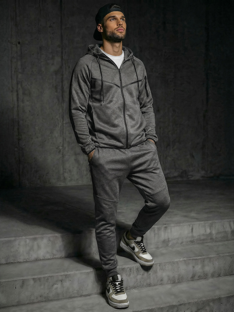 Men's Tracksuit - Anthracite OZONEE JS/8C1966/5